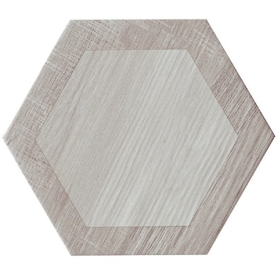 Apollo tile 10" x 10" Woodnote Matte Mink Gray Porcelain Tile (10.43 sq ft/case) - 20 Pack