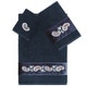 preview thumbnail 17 of 63, Authentic Hotel and Spa Turkish Cotton Mackenzie 3PC Towel Set Navy