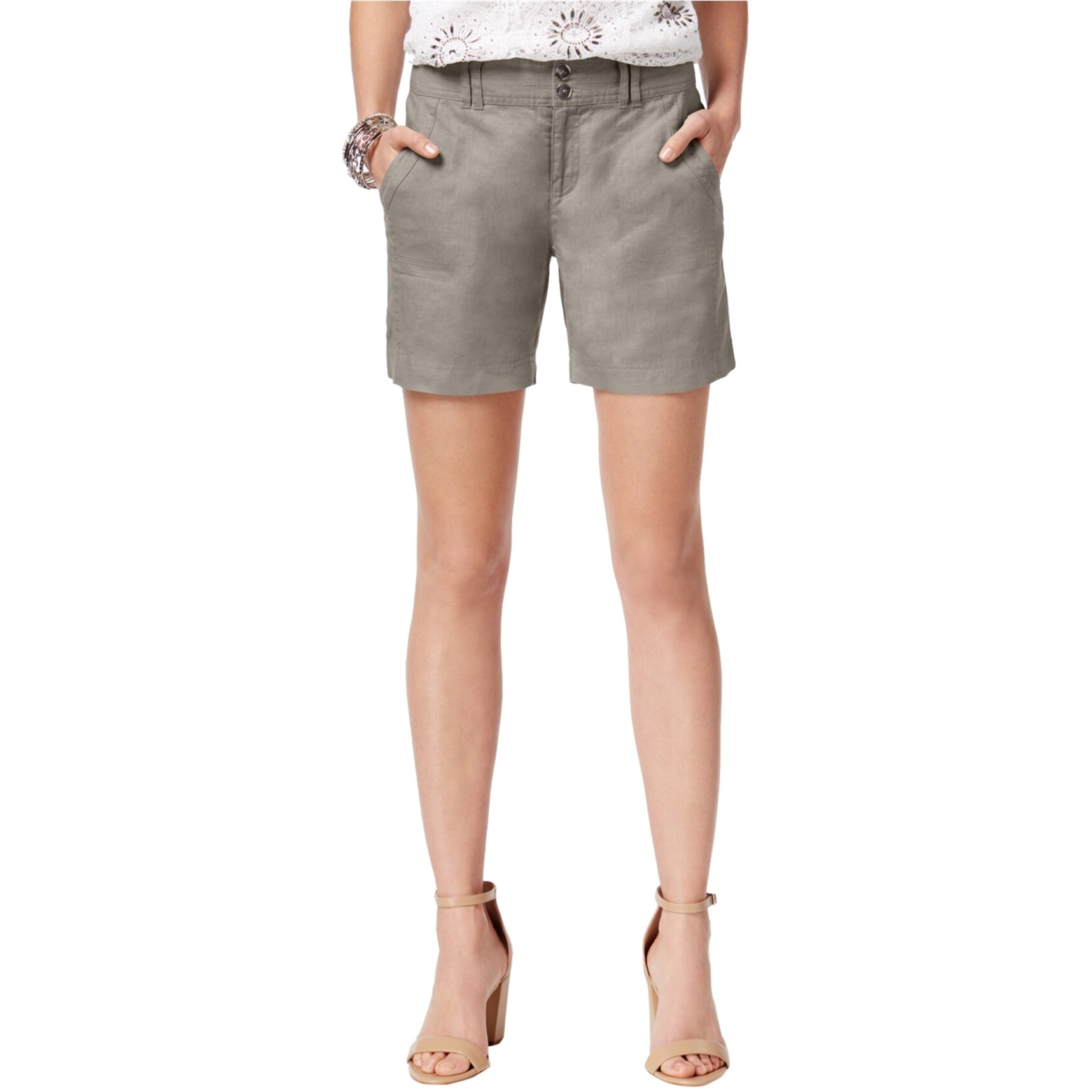 Shop I-N-C Womens Linen Casual Walking 