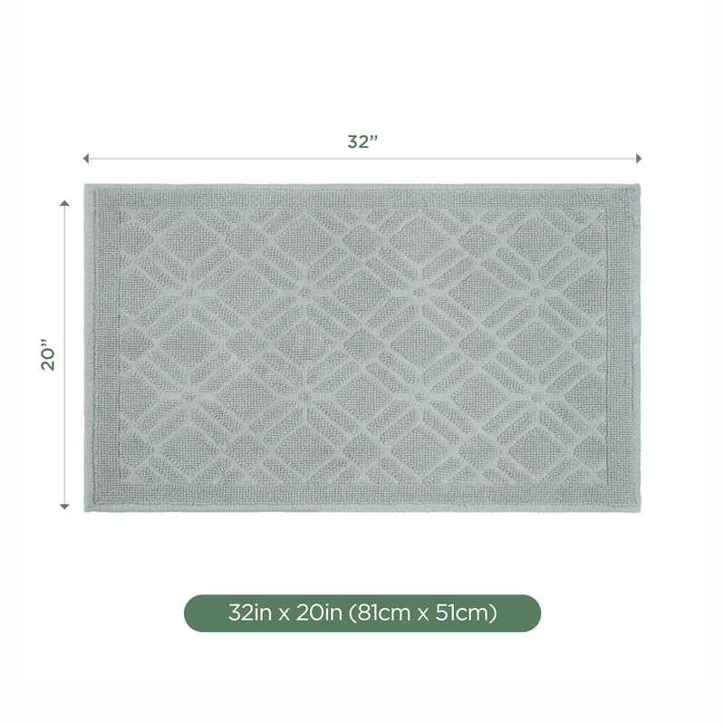 Martex Restore Geo 100% Cotton Bath Rug