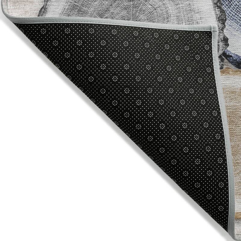 Alfiv Nature Weather Resistant Blended Style Outdoor Rug