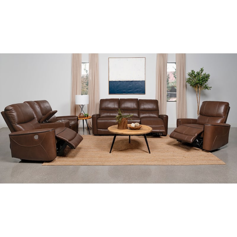 Greenfield Power Reclining Sofa Set