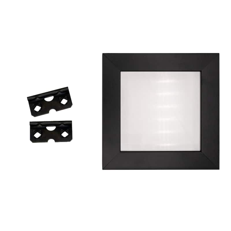 Self Fastening Picture Frame Easel Back Hinges Pack of 100 Black