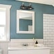 preview thumbnail 5 of 3, Journey 2 Light Bath Vanity - Natural Black