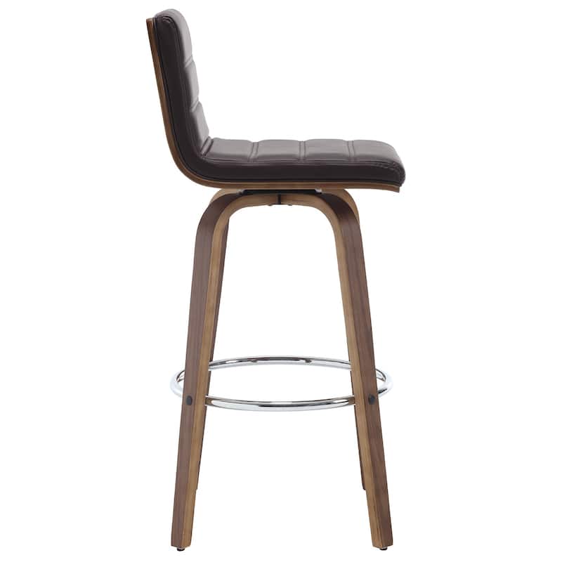 26"/29" Faux Leather Swivel Bar/Counter Stools, Set of 2/3