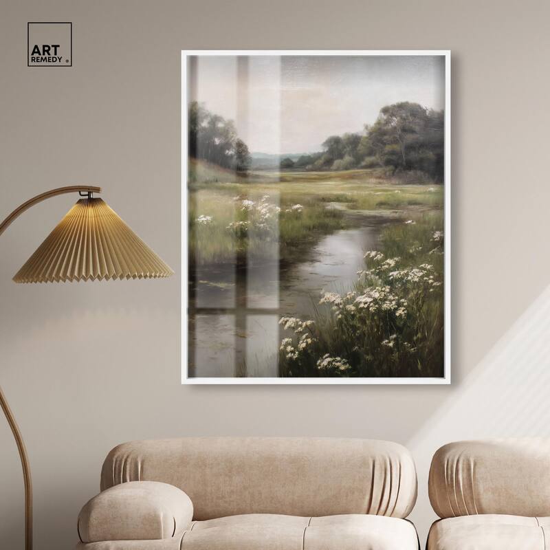 Quiet Waters Shadowbox by Art Remedy