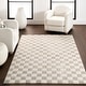 preview thumbnail 7 of 16, Nuloom Alaiya Checkered Machine Washable Area Rug