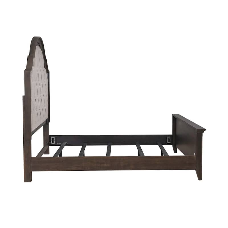 Liberty Furniture Paradise Valley King Uph Bed, Dresser & Mirror, Chest, Night Stand