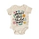 preview thumbnail 1 of 4, Bless Hot Mess Jesus Religious God Christian - Baby Boy Girl Clothes Bodysuit Blue - 0-3M