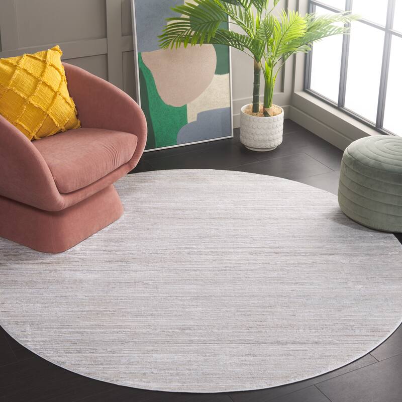 SAFAVIEH Platinum Ammie Glam Abstract Rug