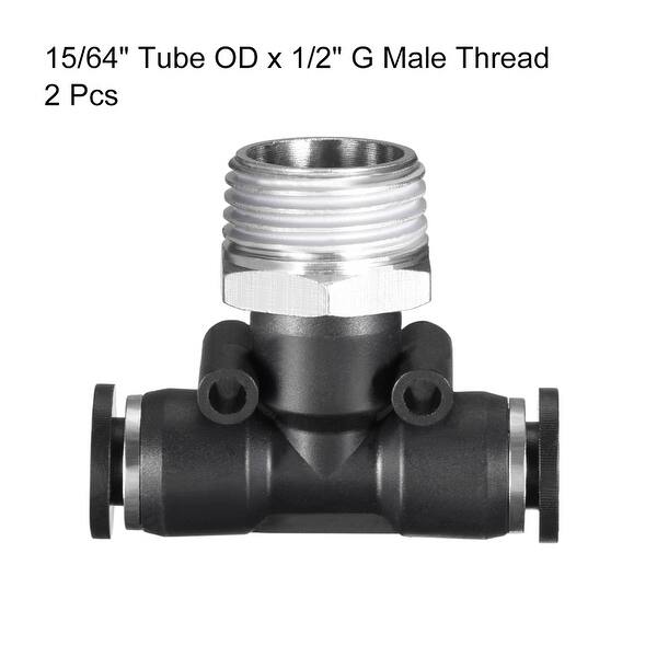 Shop Push To Connect Fittings T Type Thread Tee 15 64 X 1 2 G