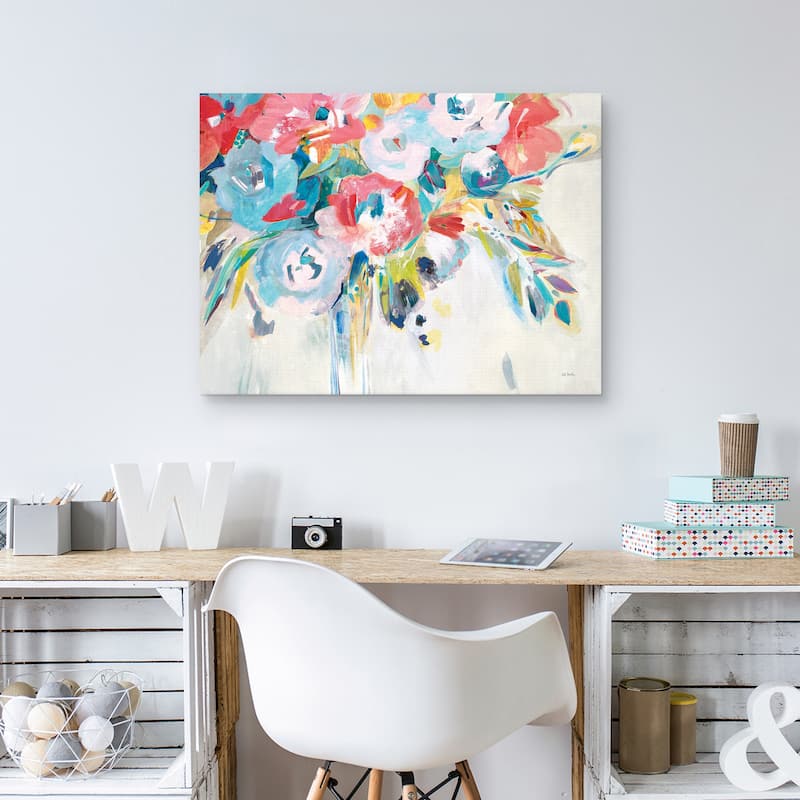 Summer Blooms by Jill Martin Canvas Art Print