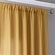 preview thumbnail 62 of 62, Exclusive Fabrics Ombre Faux Linen Light Filtering Curtains (1 Panel) - Lightweight Elegance, Natural Light Enhancement