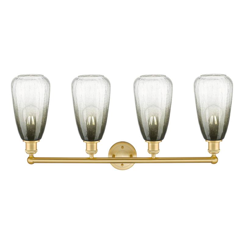 Innovations Lighting Endless Possibilities Edison - Brookhaven Flute - 4 Light 34" Bath Vanity Light