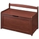 preview thumbnail 12 of 20, Multifunctional Storage Wooden Toy Storage Box with Flip-Top Lid and Safety Hinge Perfect for Any Room