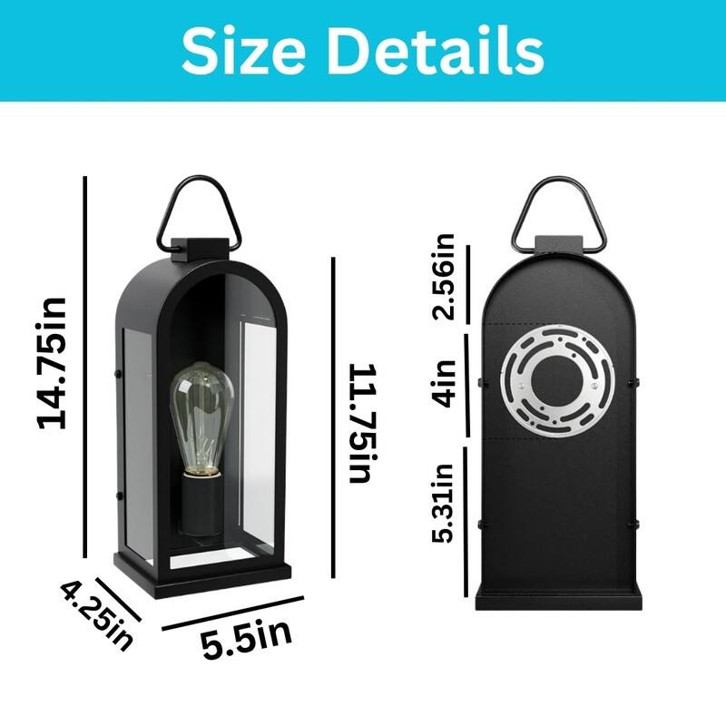 1Pcs lights and fixtures black porch lighting metal wall sconce