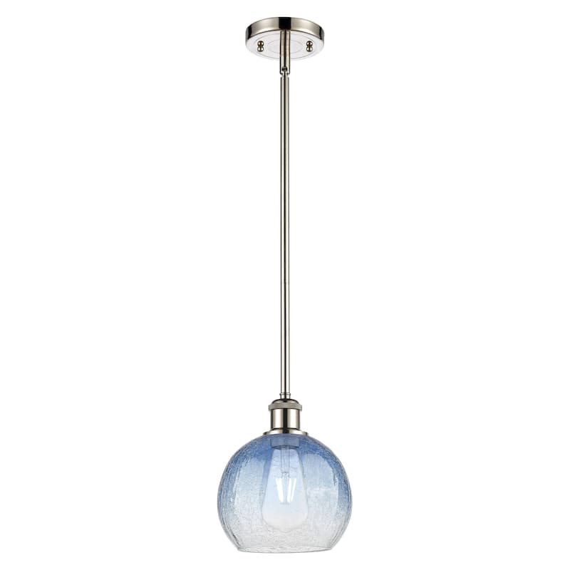 Innovations Lighting Endless Possibilities Ballston - Brookhaven Globe - 1 Light 8" Stem Hung Mini Pendant