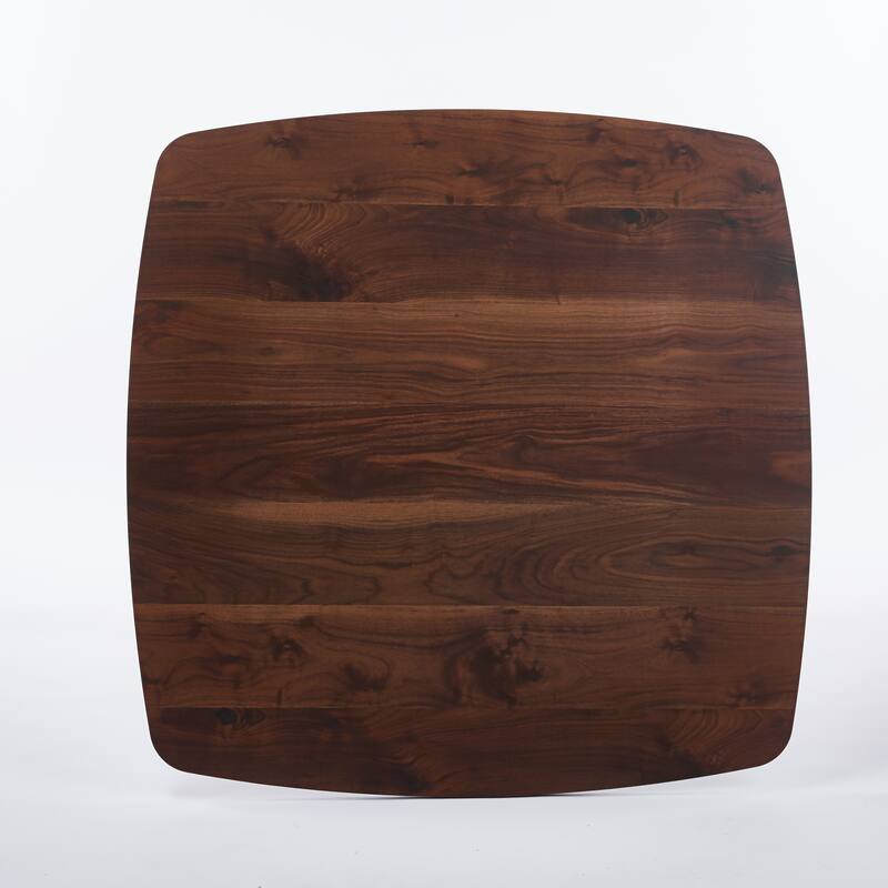 42.12 inch Modern Dining Table - Easy Assembly & Sturdy Metal Legs