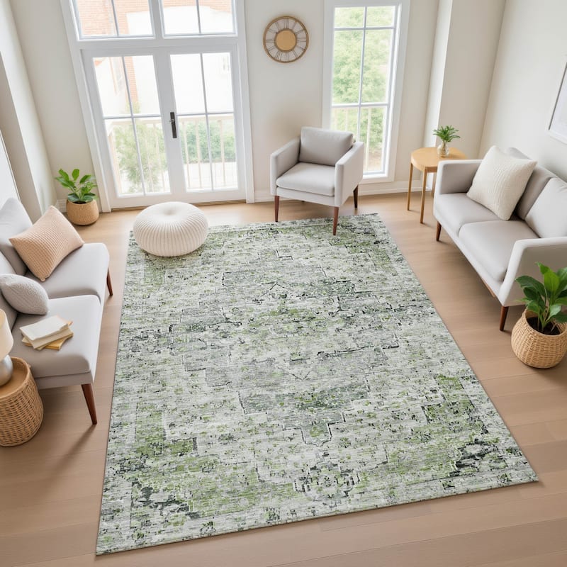 Premium Washable Super Soft Vintage Traditional Mayfield Rug
