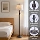 preview thumbnail 14 of 14, Maxax 62.5" Black Metal Traditional Floor Lamp