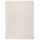 preview thumbnail 11 of 10, SAFAVIEH Handmade Natura Miorita Fringe Wool Rug 8' x 10' - Taupe/Ivory - Rectangle