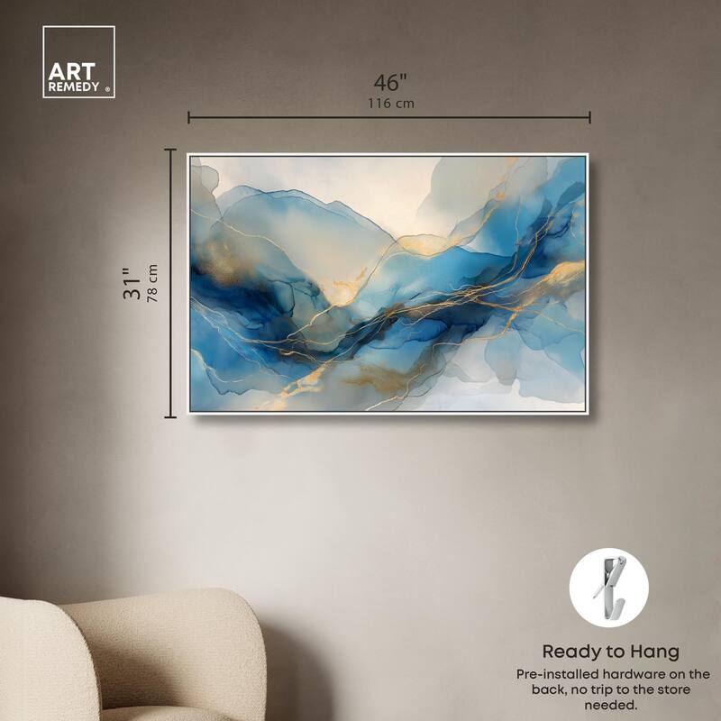 Postmodern Flow II Canvas by Art Remedy