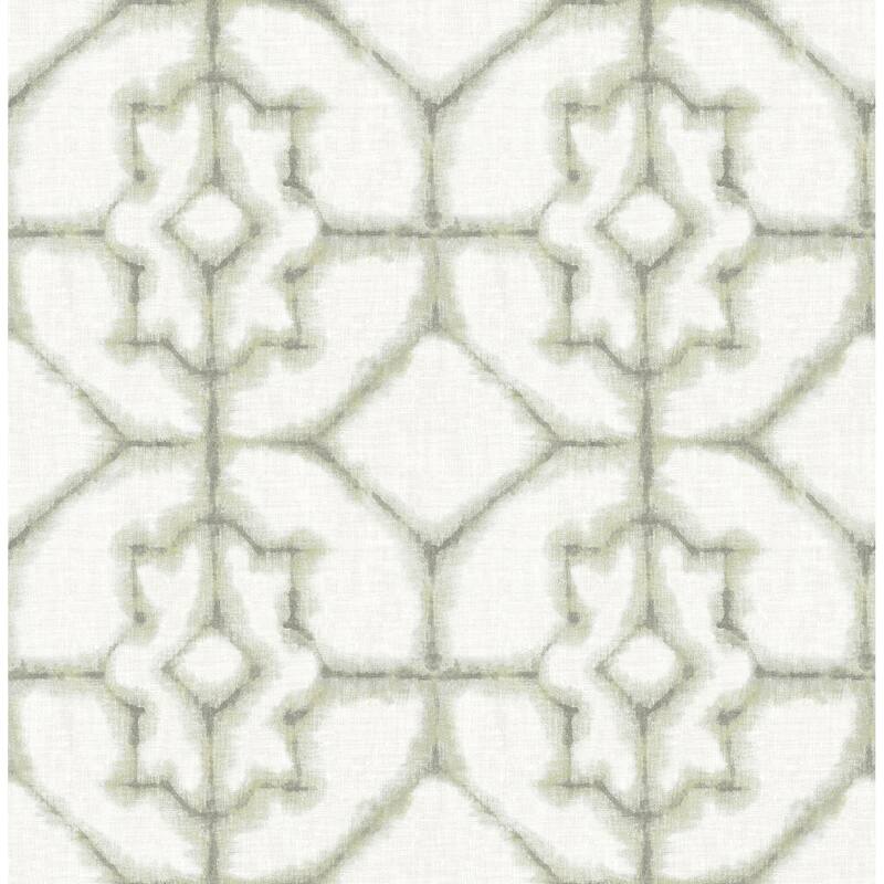 A-Street Prints Verandah Moss Shibori Wallpaper