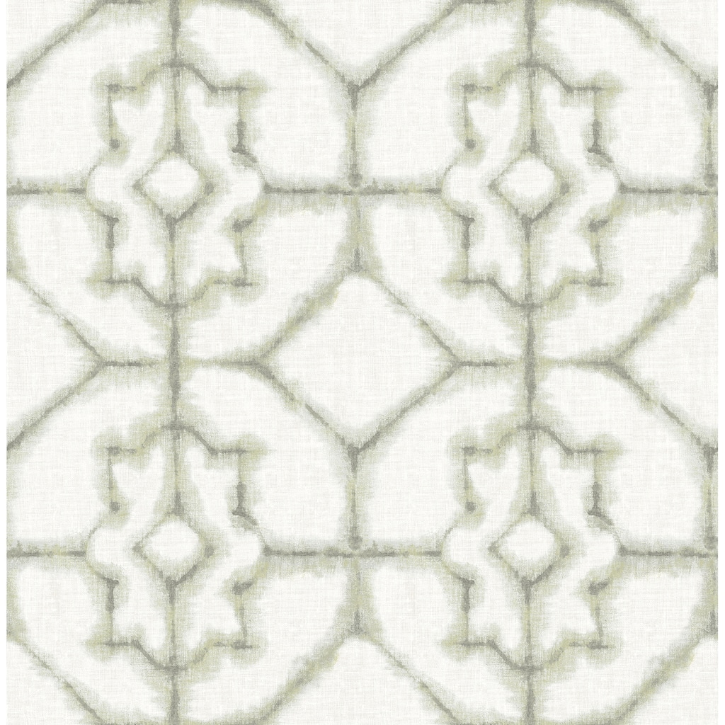 A-Street Prints Verandah Moss Shibori Wallpaper