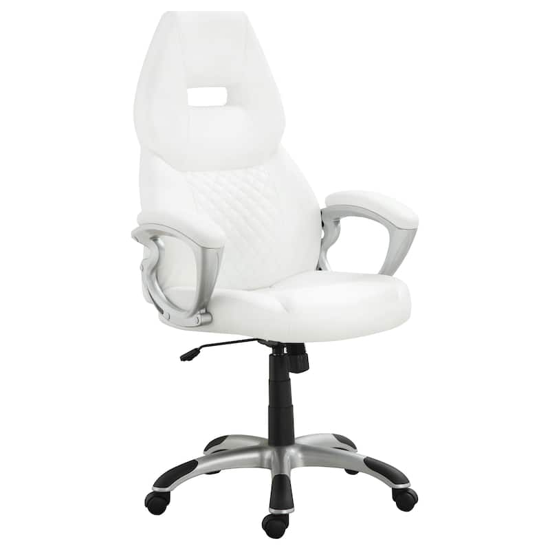 Bruce Upholstered Adjustable Home Office Desk Chair