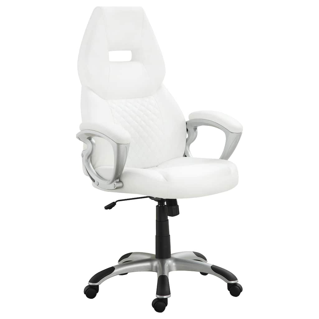 Bruce Upholstered Adjustable Home Office Desk Chair