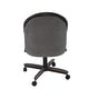preview thumbnail 13 of 17, Casual Dining Cushion Swivel-and-Tilt Rolling Caster Chair