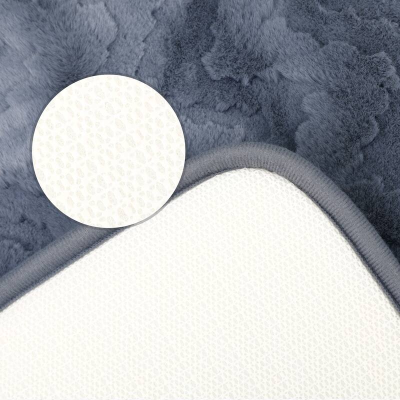 Bathroom Mat Soft Absorbent Non-Slip Backing Quick Dry Bath floor Rugs Home Gifts