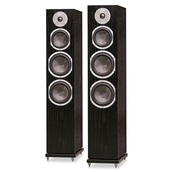 oak floor standing speakers