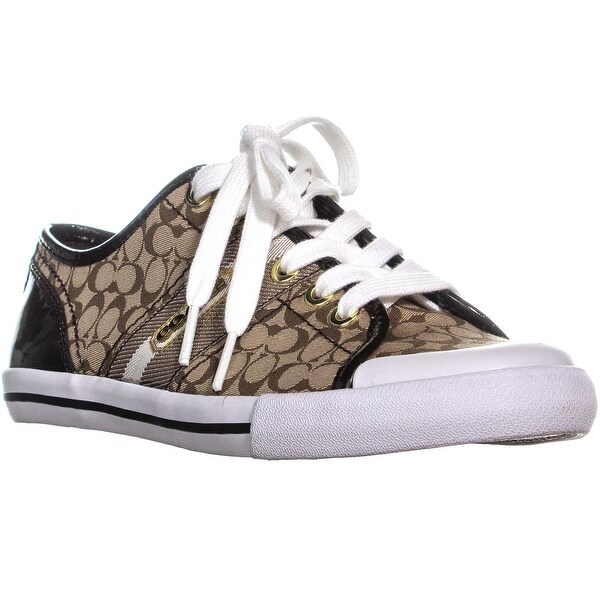 coach gold sneakers