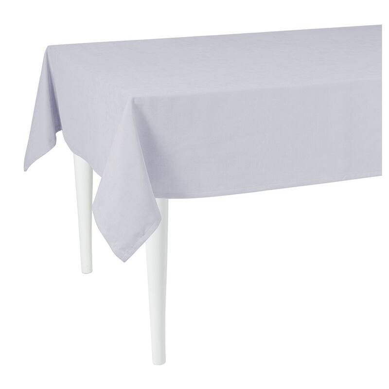Merry Christmas Solid Decorative Tablecloth - Grey-55x120 Inches