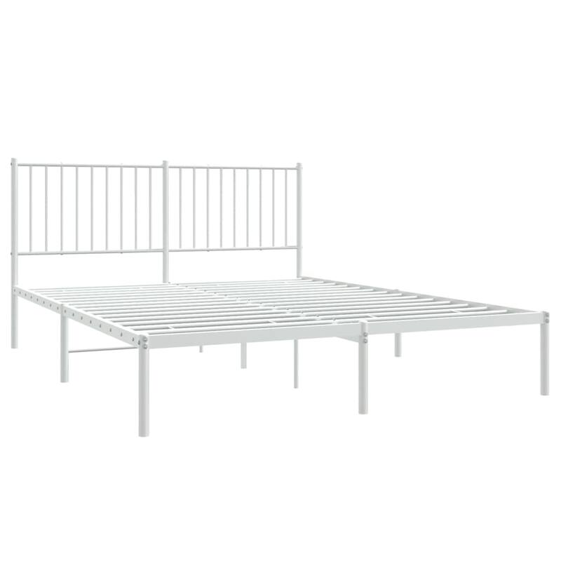 vidaXL Metal Bed Frame, No Mattress