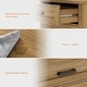 preview thumbnail 19 of 71, WAMPAT Mid Century Modern Dresser, 31.9" Tall Storage Cabinet with Drawers