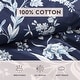 preview thumbnail 7 of 9, Laura Ashley Cotton Branch Toile Blue Cotton Comforter Bonus Set