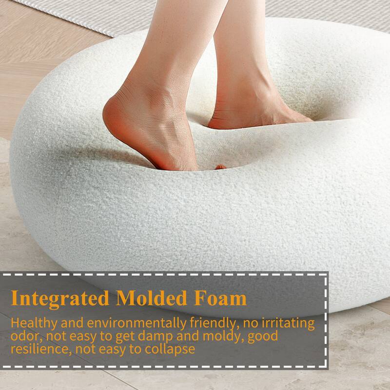 XINMICS 29.72" Modern Style Donut Lazy Sofa