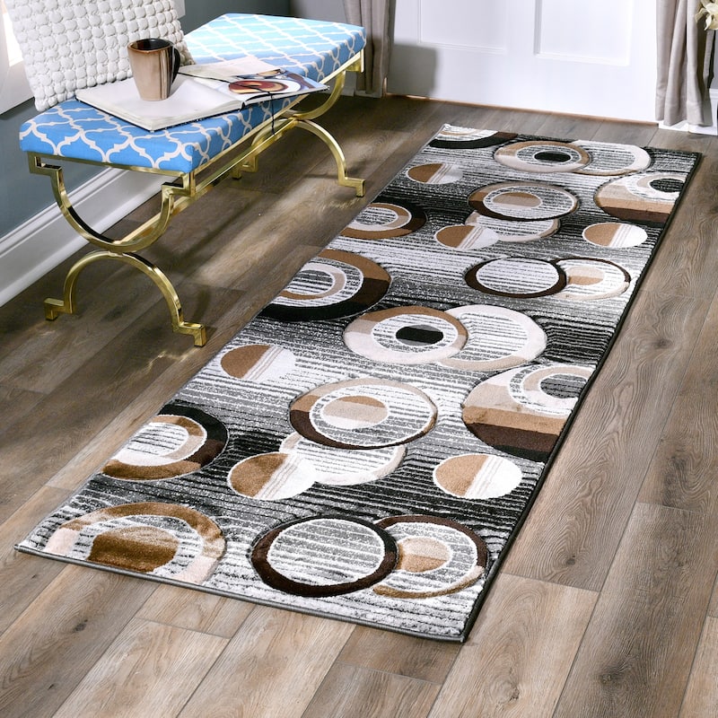 Orelsi Collection Abstract Area Rug