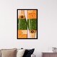 preview thumbnail 22 of 20, Oliver Gal 'Shiny Champagne' Drinks and Spirits Wall Art Framed Print Champagne - Green, Orange 24 x 36 - Black