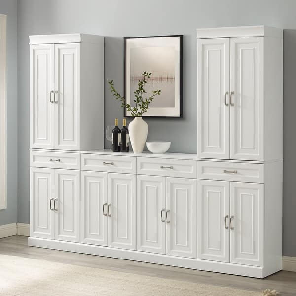 slide 2 of 16, Crosley Stanton 3Pc Sideboard And Pantry Set - 14.5"x95"x78"