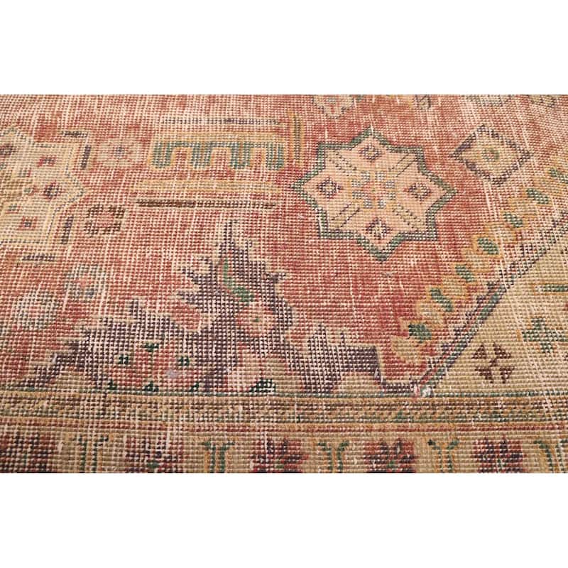 ECARPETGALLERY Hand-knotted Antalya Vintage Dark Copper Wool Rug - 9'2 x 12'8