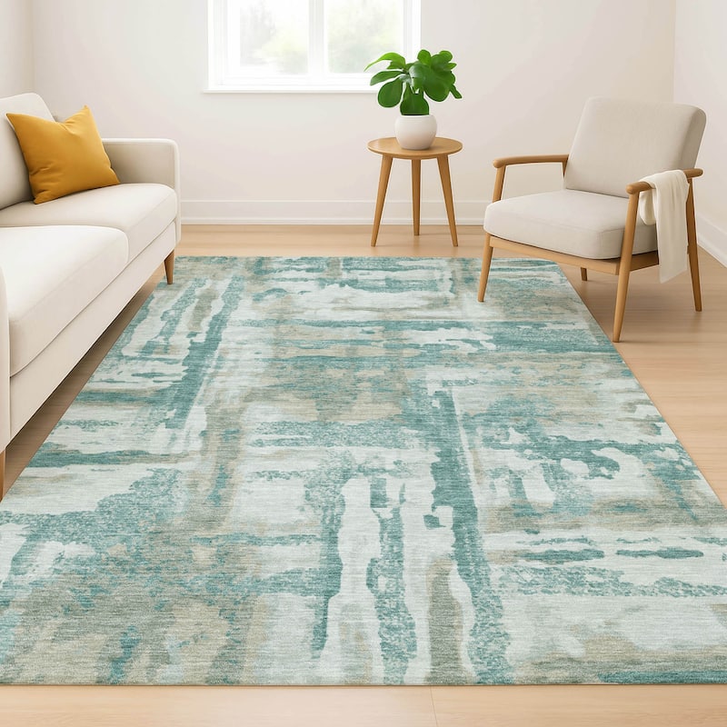 Premium Washable Super Soft Modern Glam Mayfield Rug