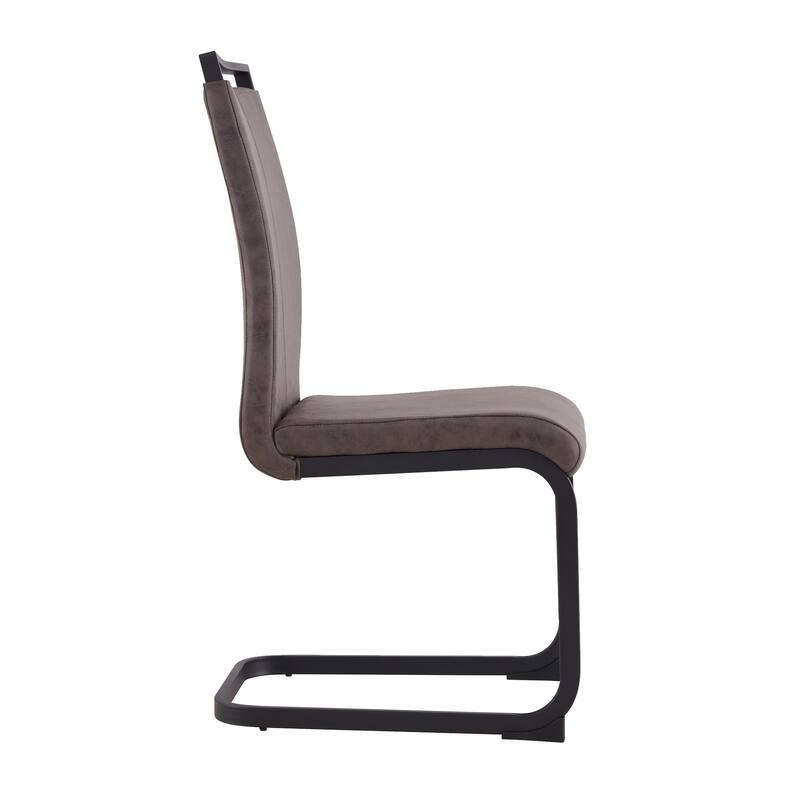 Modern Dining Chairs PU Faux Leather set of 4