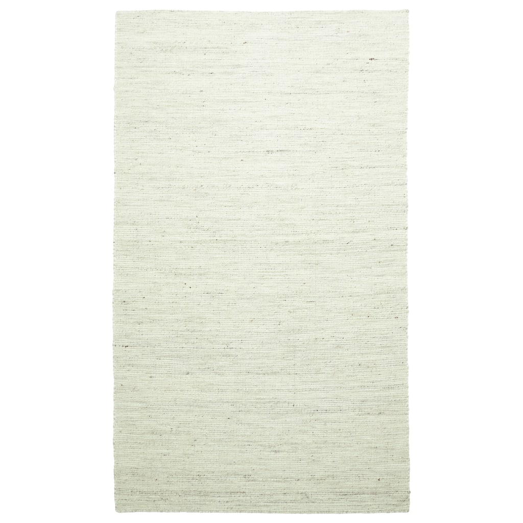 ECARPETGALLERY Braid weave Sienna Khaki Wool Rug - 4'11 x 8'6