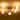 24in 5-Light Brass Sputnik Linear Semi Flush Mount Living Room Bedroom Entryway