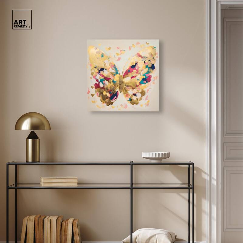 Flutter of Fortitude II Canvas by Art Remedy, Gallery Wrapped