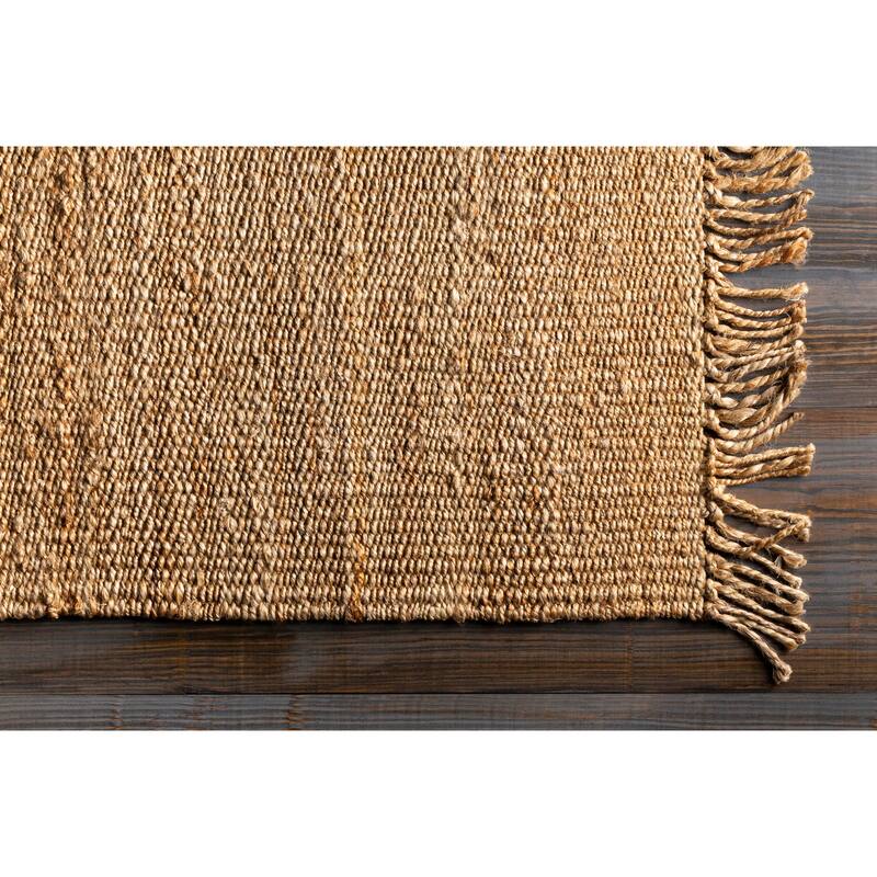 Livabliss Casual Jute Solid Area Rug