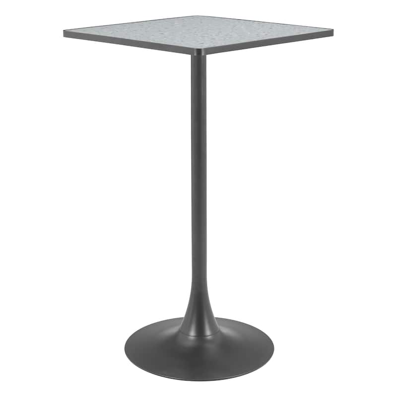 Spot Bar Table Gray & Black